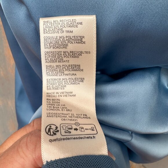 Free People Gia Bustier Slip Maxi Dress Coastal Blue Sz 4 - Picture 9 of 16